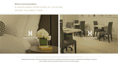 Desktop Screenshot of havenwood-residence.com